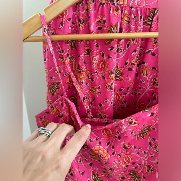 BNWT Caroline Constas 2 piece cropped tank maxi skirt floral set Medium - Picture 7 of 10